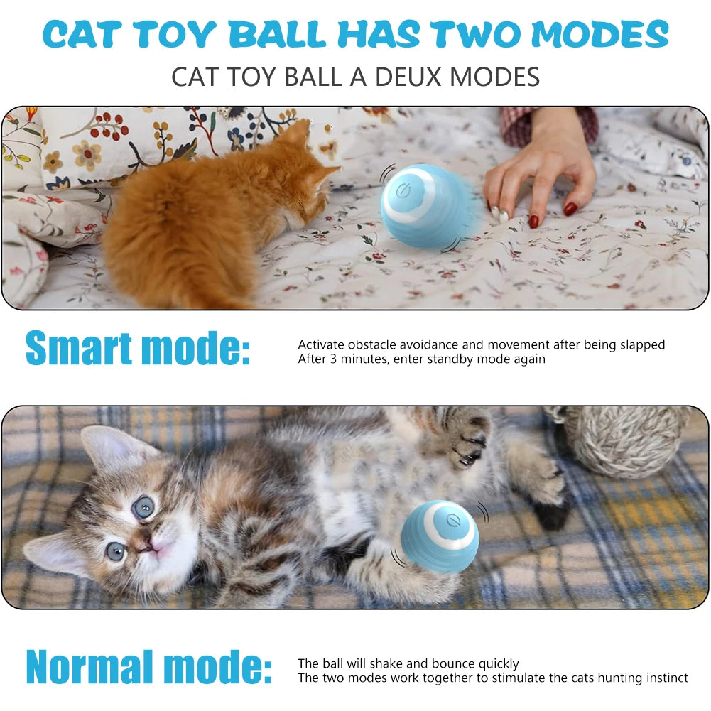 Bola interactiva para gatos