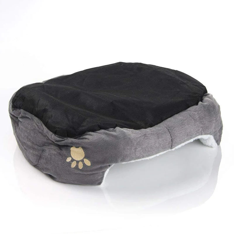 Cama para perros y gatos, camas para mascotas con relleno de algodón PP grueso, cama tipo cueva y sofá para perros, ideal para cachorros y gatos pequeños.