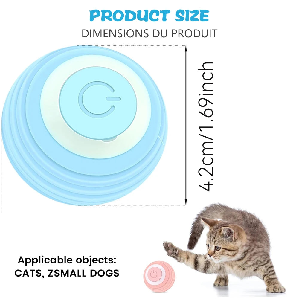 Bola interactiva para gatos